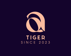 Letter Fj - Elegant Letter AQ Monogram logo design