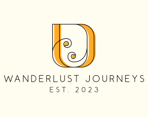 Letter D - Ornate Elegant Decoration logo design
