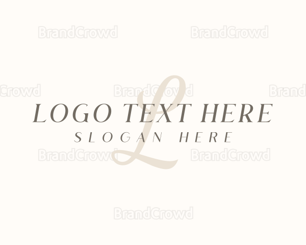 Elegant Feminine Beauty Logo