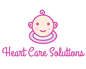 Cute Infant Care logo design