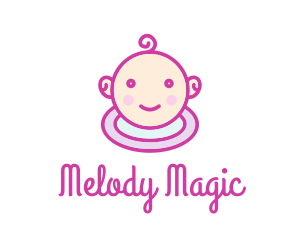 Baby Supplies - Cute Infant Care logo design