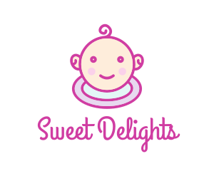 Cute Infant Care logo design