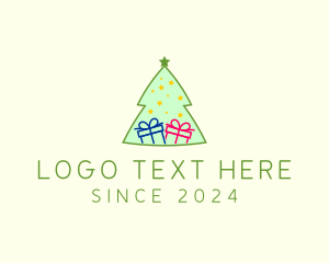 Furnishing - Christmas Tree Gift logo design