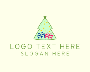 Christmas Tree Gift  Logo