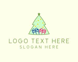 Gift - Christmas Holiday Gift logo design