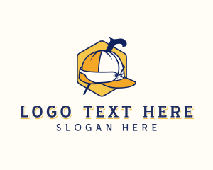 Hexagon - Fashion Cap Walking Stick logo design