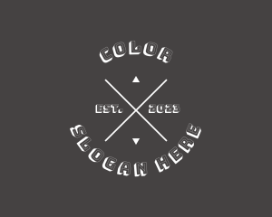 Hipster Clothing Apparel Logo