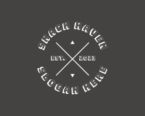 Hipster Clothing Apparel logo design