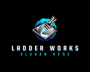 Laser Industrial Engraving logo design