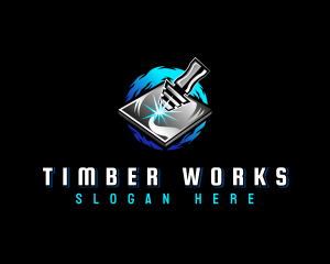 Laser Industrial Engraving logo design