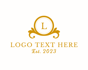 Clothing Line - Hotel Ornate Frame logo design
