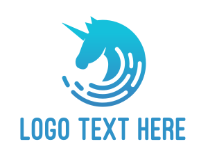 Fairy Tale - Tech Unicorn logo design