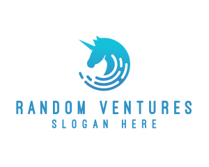 Tech Unicorn logo design