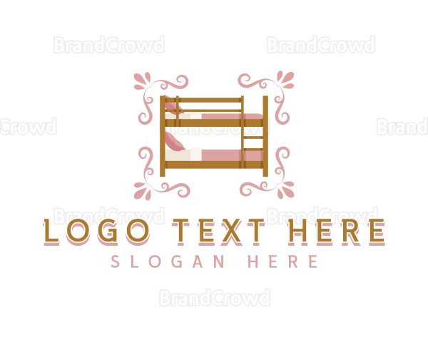 Decorative Bed Furniture Logo