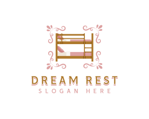 Decorative Bed Furniture logo design