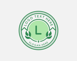 Natural Plant Organic Garden Logo