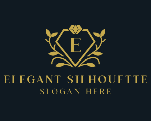 Luxury Diamond Jewelry logo design