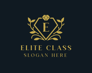 First Class - Luxury Diamond Jewelry logo design