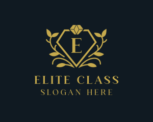 Luxury Diamond Jewelry logo design