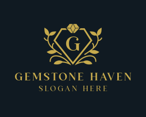 Luxury Diamond Jewelry logo design