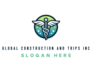 Surgeon - Hospital Caduceus Pharmacy logo design