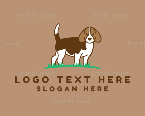 Beagle Hound Pet Logo