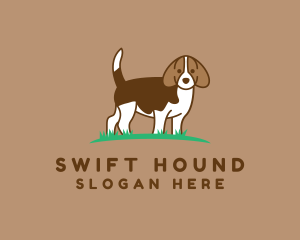 Beagle Hound Pet logo design