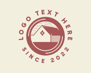Roofing - Residential House Mortgage logo design