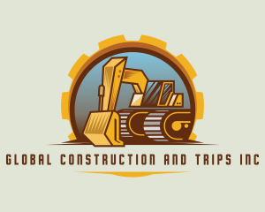 Cogwheel Machinery Excavator Logo