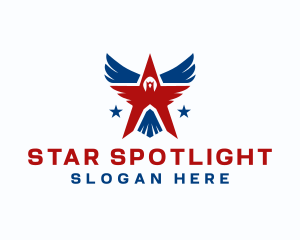 Star Eagle Patriot logo design