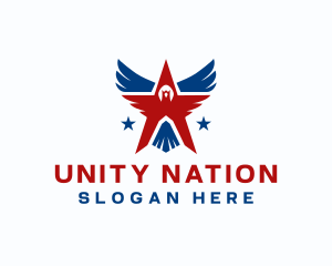 Star Eagle Patriot logo design