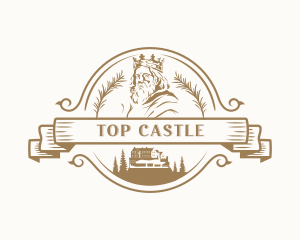 King Monarch Castle logo design