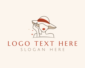 Womenswear - Fashion Hat Beauty logo design