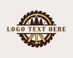 Craft - Wood Sawmill Builder logo design