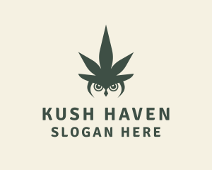 Owl Weed Cannabis  logo design