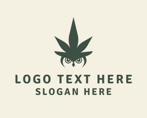 Cannabis - Owl Weed Cannabis logo design