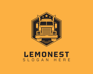 Transport Truck Company Logo