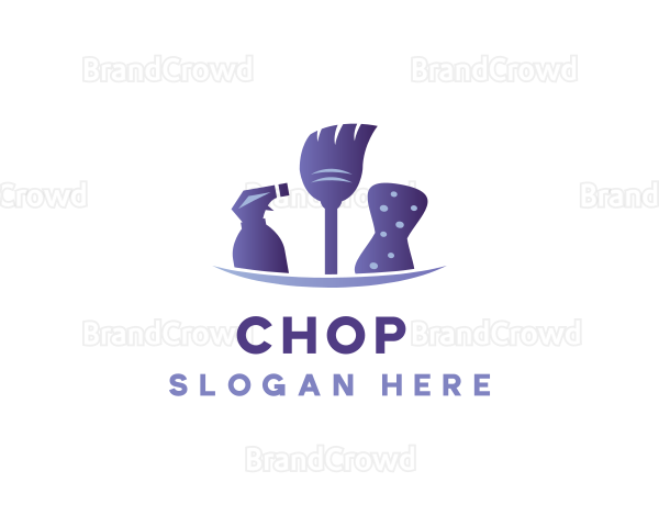 Cleaner Sanitation Housekeeping Logo
