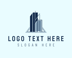 Architecture - Architecture Building Blueprint logo design