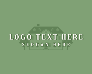 Wordmark - French House Home Villa logo design