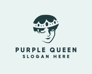 Royal Queen Crown  logo design