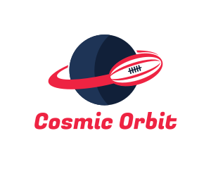 Planet Rugby Orbit logo design