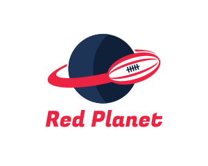 Planet Rugby Orbit logo design