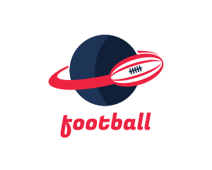 Planet Rugby Orbit logo design