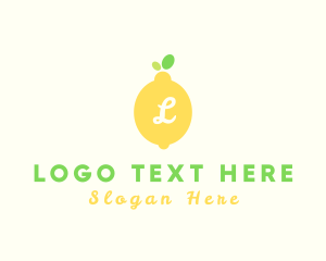Illustration - Fruit Lemon Juice Bar logo design