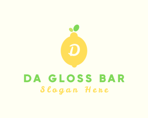 Fruit Lemon Juice Bar logo design