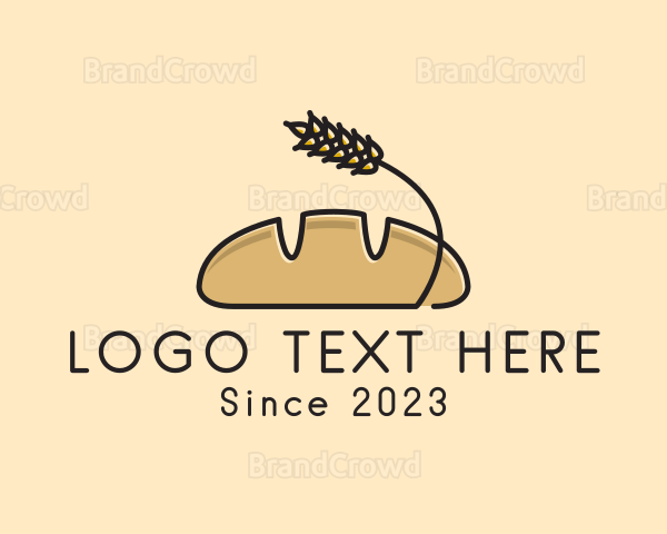 Rustic Wheat Bread Logo