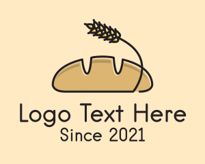 Dough - Rustic Wheat Bread logo design