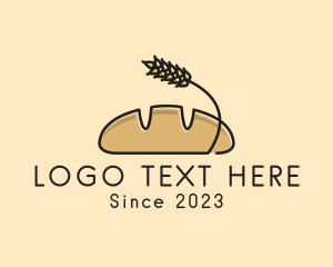 Wheat - Rustic Wheat Bread logo design