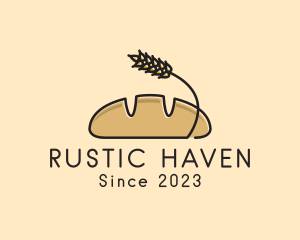 Rustic Wheat Bread logo design